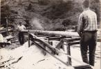 rezanie dreva v Staňovej rieke, Justín Chreno